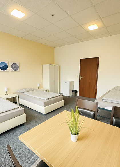 4-Bett Monteurzimmer in Erfurt
